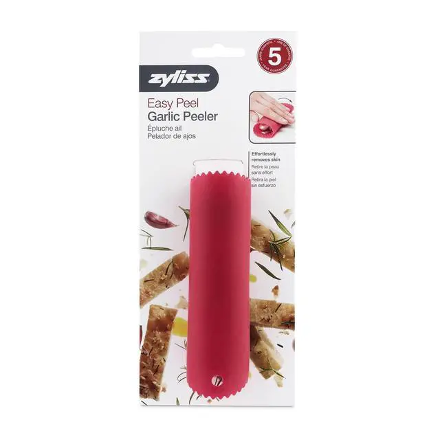 Alt view image 5 of 7 - Garlic Peeler - Silicone Garlic Peeler Tube Roller for Easy Garlic Skin Removal - Dishwasher Safe - Perfect for Gift & Essential Kitchen Gadgets - Red