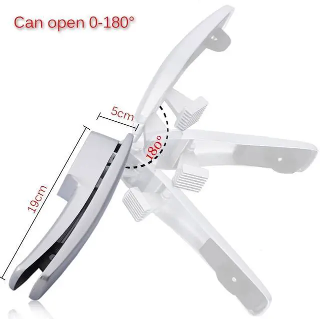 Alt view image 4 of 6 - Garlic Press and Slicer 2 in 1 with Built-In Cleaner and Silicone Peeler, Convenient Kitchen Tool for Effortless Mincing and Slicing w/Bonus Garlic Peeler, Durable and Dishwasher Safe Aluminum Alloy