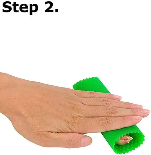 Alt view image 7 of 7 - 3 Pcs Garlic Peeler Skin Remover Roller Keeper,Easy Quick to Peeled Garlic Cloves with Best Silicone Tube Roller Garlic Peeling Press Tube Kitchen Tool
