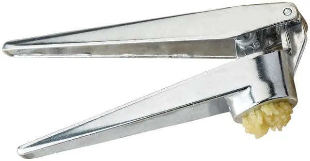 Main image of No-Peel, Self Cleaning Garlic Press, 6.25 x 1-Inches, the Italian Market Original since 1906