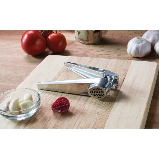 Alt view image 3 of 7 - No-Peel, Self Cleaning Garlic Press, 6.25 x 1-Inches, the Italian Market Original since 1906