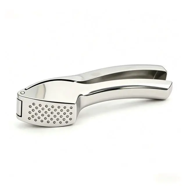 Alt view image 7 of 7 - Garlic Press Crusher Mincer, Heavy Duty Kitchen Tool, Dishwasher Safe