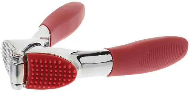 Alt view image 4 of 7 - Garlic Press - Effortless Garlic Crusher with Built-In Cleaning Aid, Large Garlic Chamber, Comfortable Ergonomic Handle, BPA-Free & Dishwasher-Safe - Quick and Easy Meal Preparation