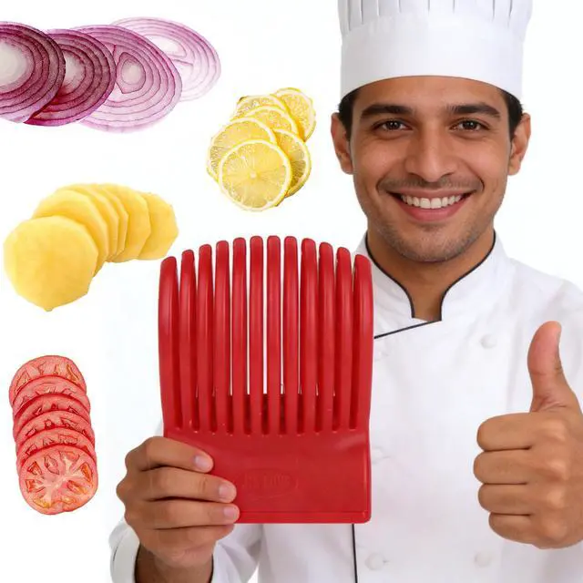 Alt view image 4 of 7 - Tomato Slicer, Tomato Cutter with Tomato Corer