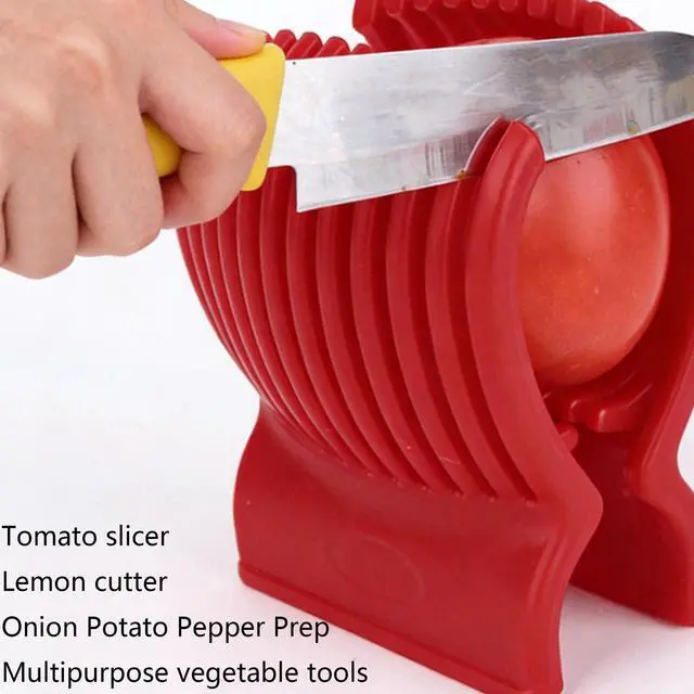 Alt view image 7 of 7 - Tomato Slicer, Tomato Cutter with Tomato Corer