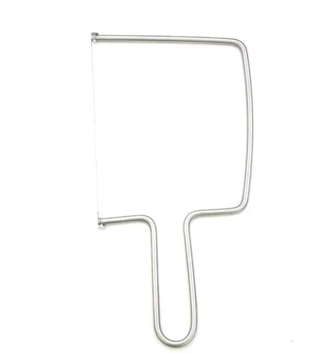 Main image of Cheese Slicer/Cutter With Extra 2 Wires-Easy And Fast Cutting Hard Or Semi Hard Block Cheeses-Stainless Steel Kitchen Tool-Long Lasting Wires