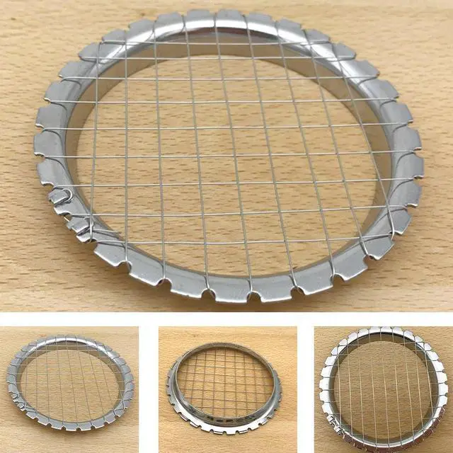 Alt view image 6 of 7 - Egg Chopper Stainless Steel Egg Slicer Fruit Cube Cutter Salads Cutters Tomato Cutter Potato Cutter as pictures
