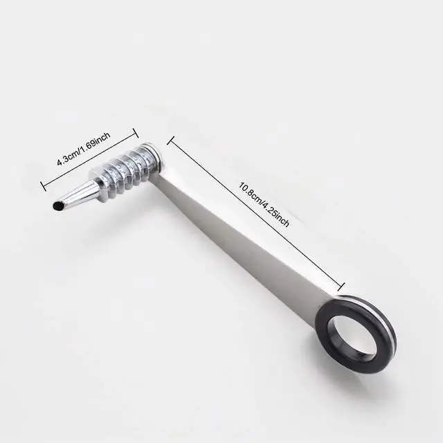 Alt view image 2 of 5 - Piranha Spiral Cutter, Stainless Steel Spiral Cutter for Veggies, Kitchen Spiralizer Tool for Cucumber, Potato, Carrot and More