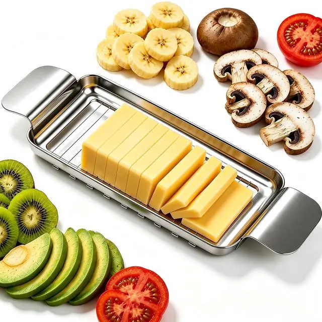 Main image of Stainless Steel Cheese & Butter Slicer