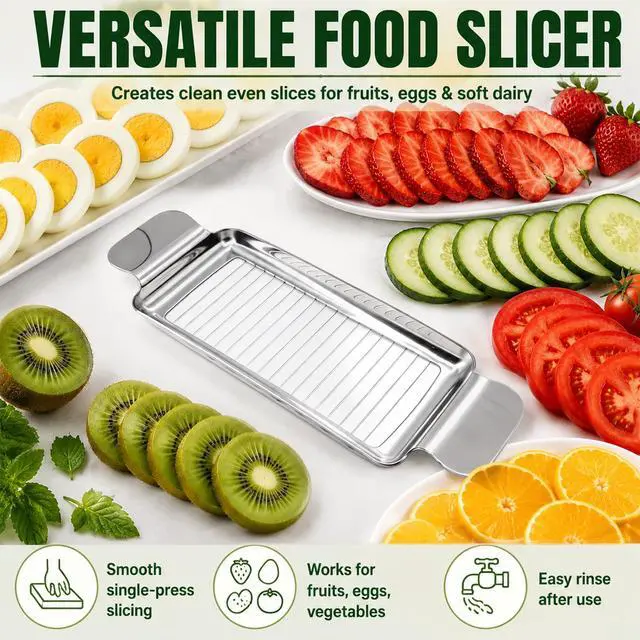 Alt view image 6 of 7 - Stainless Steel Cheese & Butter Slicer