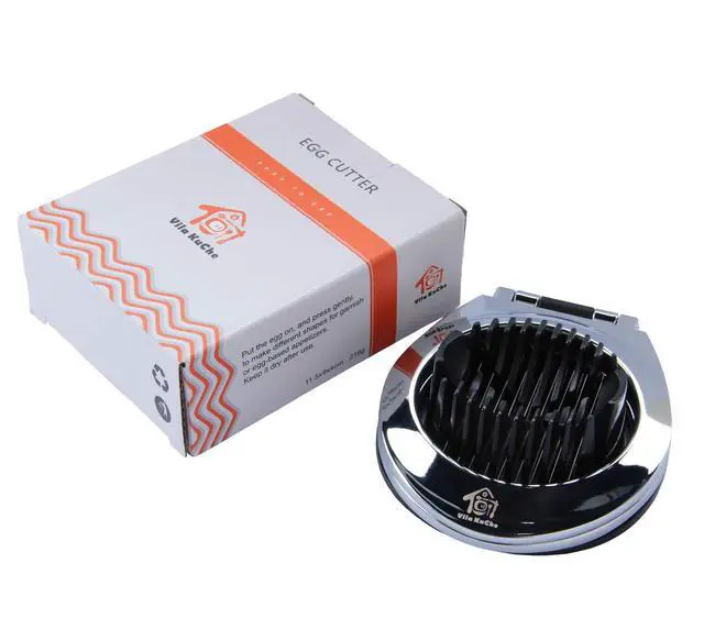 Alt view image 6 of 7 - Multi Function Stainless Steel Egg Slicer for Hard Boiled Eggs