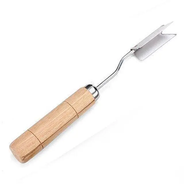 Main image of V Shape Pineapple Slicer Stainless Steel Pineapple Eye Peeler Pineapple Seed Remover Knife Fruit Tool by HengKaiSing