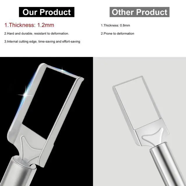 Alt view image 7 of 7 - 2-in-1 Watermelon Slicer & Fork Stainless Steel Fruit Cutter Tool for Watermelon, Mango, Pitaya Portable for Camping, Picnics, Home, Parties Effortless Cubes & No Mess