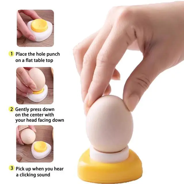 Alt view image 4 of 7 - 3-in-1 Egg Slicer for Hard Boiled Eggs, Strawberry, Banana & Avocado Stainless Steel Cutter with Piercer, Multi-functional Kitchen Tool for Salad, Sandwich, Breakfast & Charcuterie