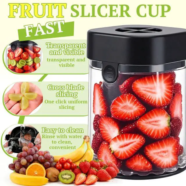 Alt view image 2 of 6 - Fruit Slicer Cup