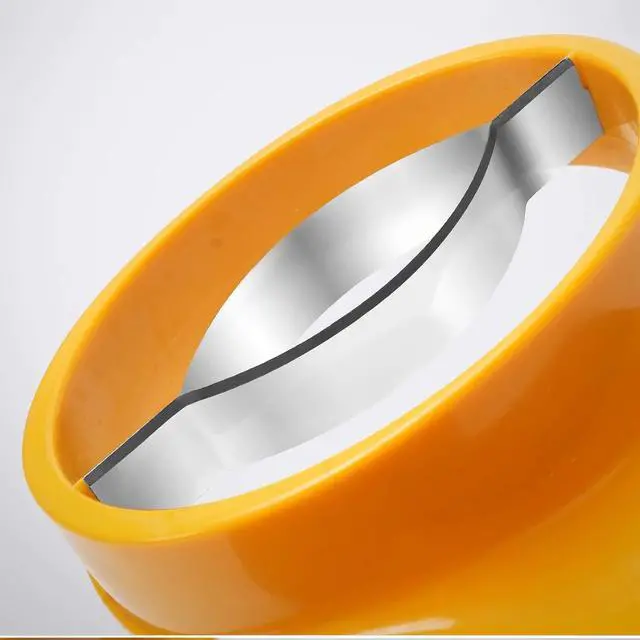 Alt view image 3 of 6 - Mango Slicer Peeler Cutter Splitter Pitte with Stainless Steel Blade Fruit Divider Ergonomic Rubber Grip Handle Non Slip Extra Large Mango Cutter Divider