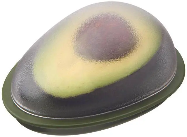Main image of Fresh Pod Avocado Storage Container with Clear Snap-On Lid, Keeps Leftover Half Flavorful and Firm in Fridge, Reusable Kitchen Gadget, BPA Free, Dishwasher Safe