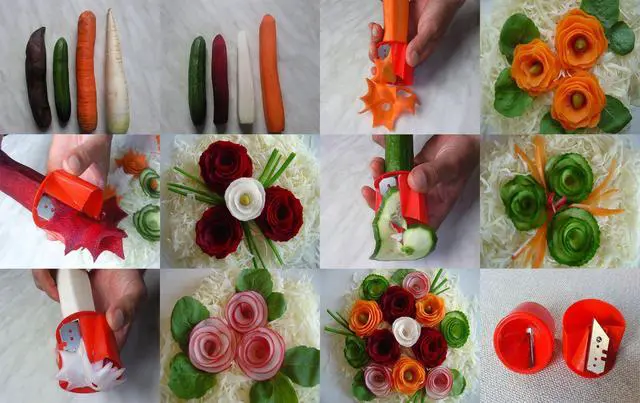 Alt view image 2 of 3 - Spiral Vegetable Fruit Slicer Cutter Grater Twister Peeler Kitchen Gadgets Tools