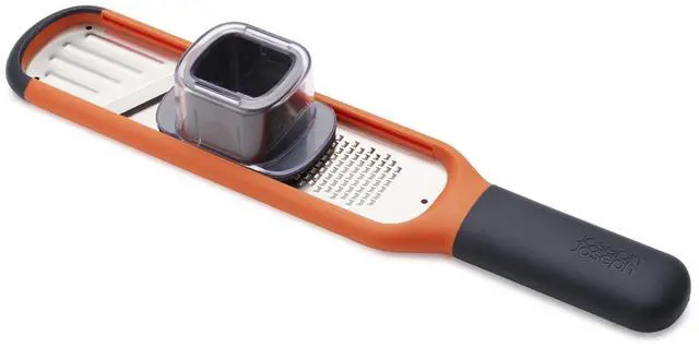 Main image of 2-in-1 Mini Grater & Slicer Compact Kitchen Tool with Sharp Stainless Steel Blades