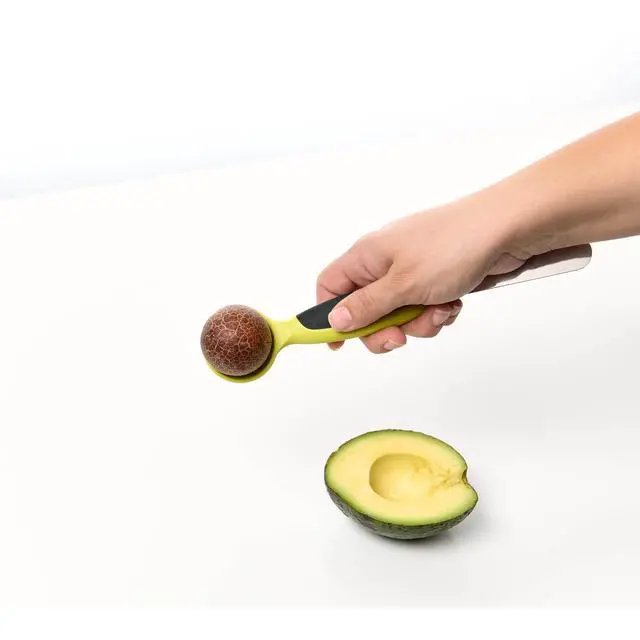 Alt view image 4 of 7 - All-in-1 Avocado Tool, Stainless Steel Blade and Non-Slip Grip