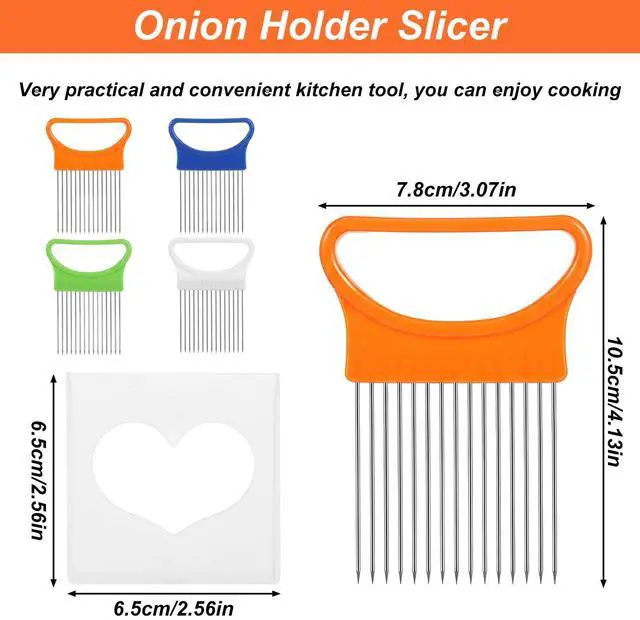Alt view image 2 of 7 - Onion Slicer Holder, Onion Slicing Holder Cutter Tool