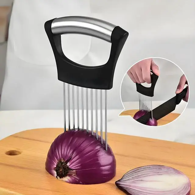 Alt view image 6 of 7 - Fruit and Vegetable Corer Pepper Seed Apple Remover Bell Pepper Tomato Corer Tool Stainless Steel Kitchen Gadget onion slicer holder (Pepper Apple Corer Slicing)