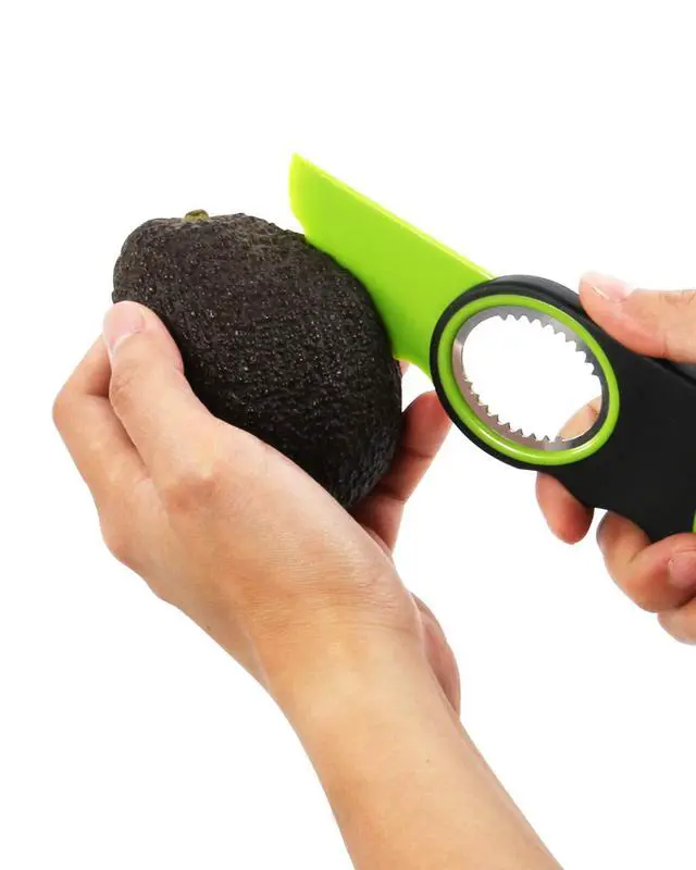 Alt view image 3 of 7 - 3 in 1 Avocado slicer,dishwasher safe