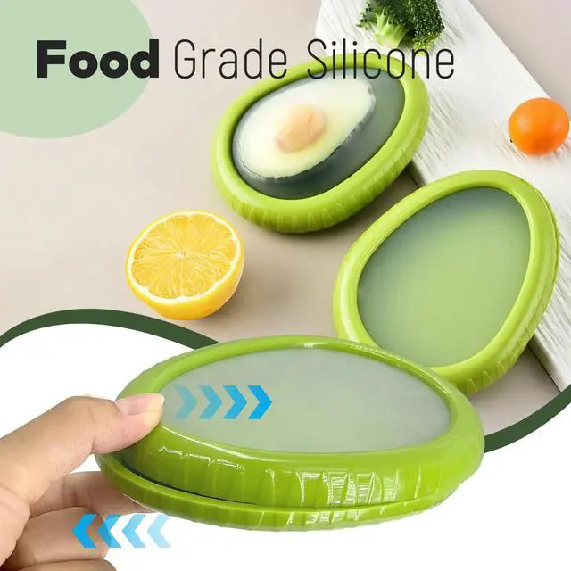 Alt view image 5 of 6 - 3 Piece Avocado Slicer Set, Includes Avocado Slicer, Avocado Cutter and Avocado Storage Container, Dishwasher Safe, for Avocado Cutting and Peeling, Essential Mashing Kitchen Tool