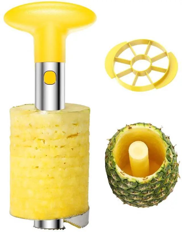 Main image of Easy Kitchen Tool Fruit Pineapple Peeler Corer Slicer Cutter