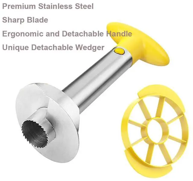 Alt view image 3 of 6 - Easy Kitchen Tool Fruit Pineapple Peeler Corer Slicer Cutter