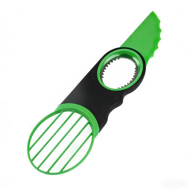 Alt view image 6 of 6 - 3 in 1 Avocado slicer,dishwasher safe(Green)
