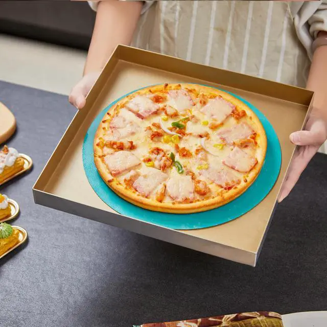Alt view image 5 of 6 - 10-Inch Silicone Baking Mats Set of 2 - Non-Stick, Heat-Safe Up to 480°F, Perfect for Pizza, Cakes, Pastries, Bread, Foldable for Storage, Works in Standard Ovens, Food Grade & Reusable