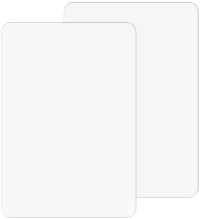 Main image of 2 Pcs Clear Silicone Mat 12 x 8 Inch Silicone Placemats Non-Slip Baking Mat for Kitchen Counter Countertop Protector Heat Resistant Countertop Liner for Pastry