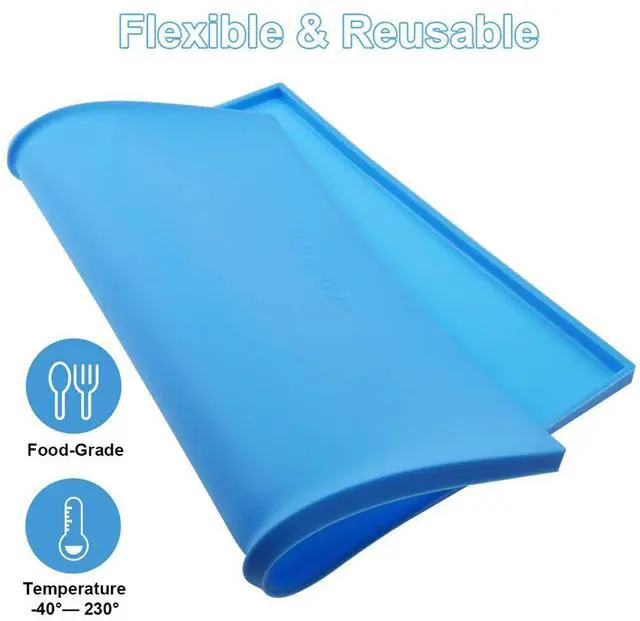 Alt view image 2 of 7 - 2Pcs Swiss Roll Cake Silicone Tray, Pan for baking, Mat, Jelly Pan, Baking Nonstick Rug Mat Mould