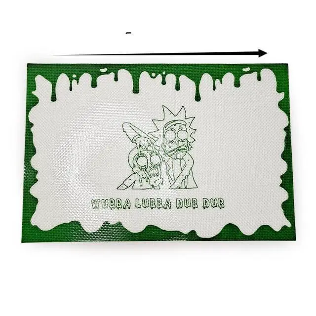 Alt view image 2 of 5 - 20X30cm Green Rectangle Silicone Mat Pad Non Stick Silicone Mats 1pcs+1Tool