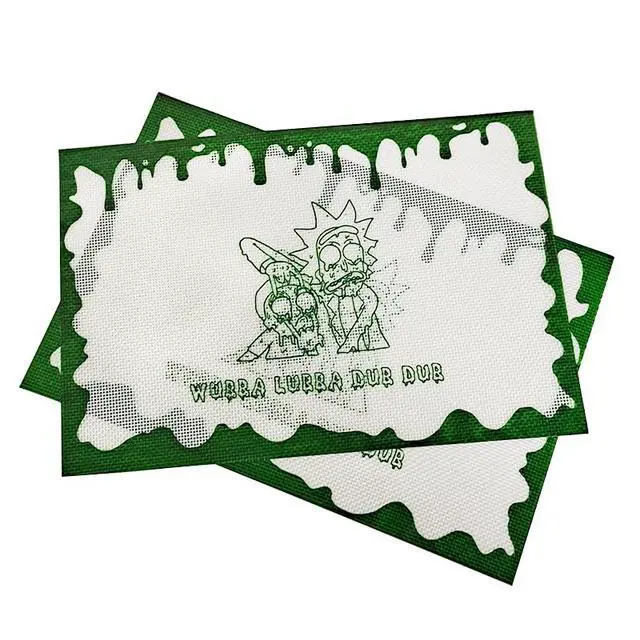 Alt view image 4 of 5 - 20X30cm Green Rectangle Silicone Mat Pad Non Stick Silicone Mats 1pcs+1Tool