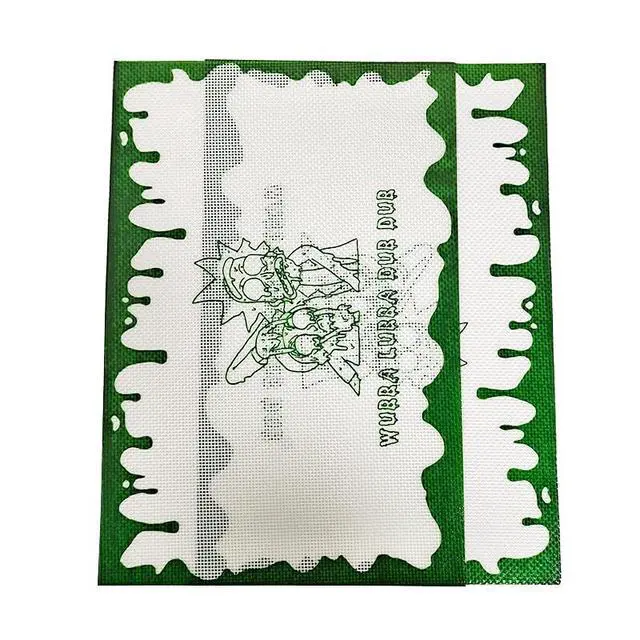 Alt view image 5 of 5 - 20X30cm Green Rectangle Silicone Mat Pad Non Stick Silicone Mats 1pcs+1Tool