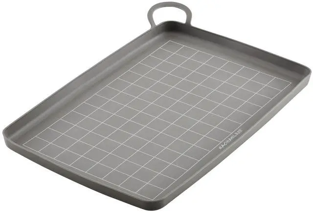 Main image of Tools and Gadgets Silicone Nonstick Roasting and Baking Mat, 10 Inch x 14.75 Inch, Gray