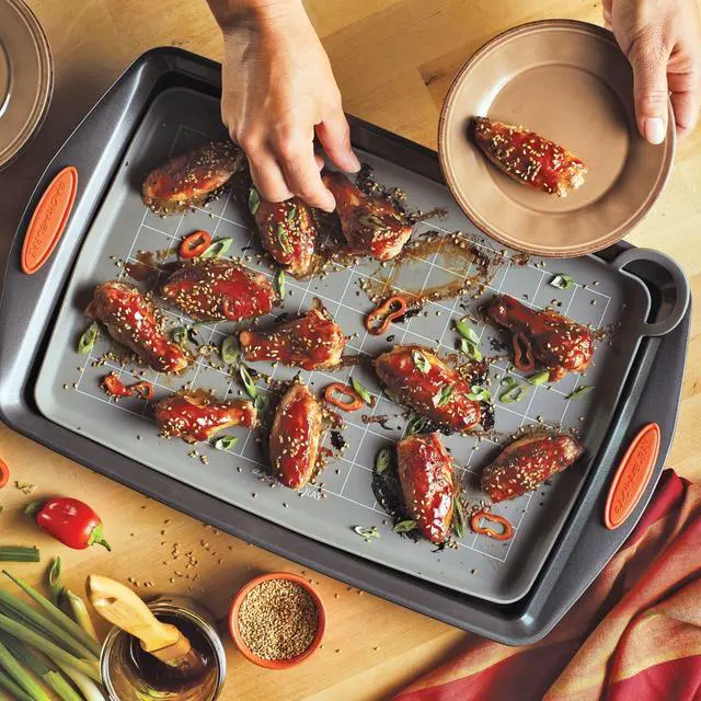 Alt view image 6 of 7 - Tools and Gadgets Silicone Nonstick Roasting and Baking Mat, 10 Inch x 14.75 Inch, Gray