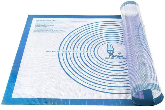Main image of Nonstick Silicone Pastry Mat Extra Large with Measurements Dough Baking Mat