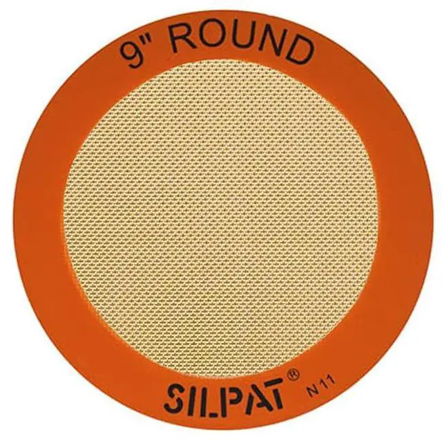 Main image of The Original Round Cake Liner Non-Stick Silicone Baking Mat, 9"