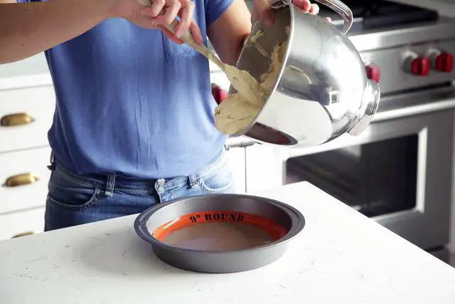 Alt view image 5 of 7 - The Original Round Cake Liner Non-Stick Silicone Baking Mat, 9"