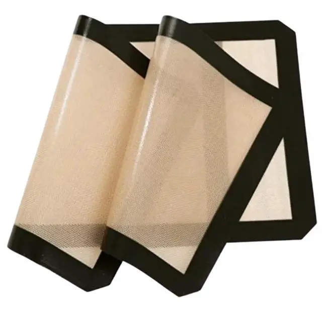 Alt view image 7 of 7 - NonStick Baking Mats for 15 inch Sheets 2-Pack | Silicone Nonstick Baking Mats 10 x 15 inches | Cookie Sheet Mat 10x15 | | Silicon Mats 15x10 in