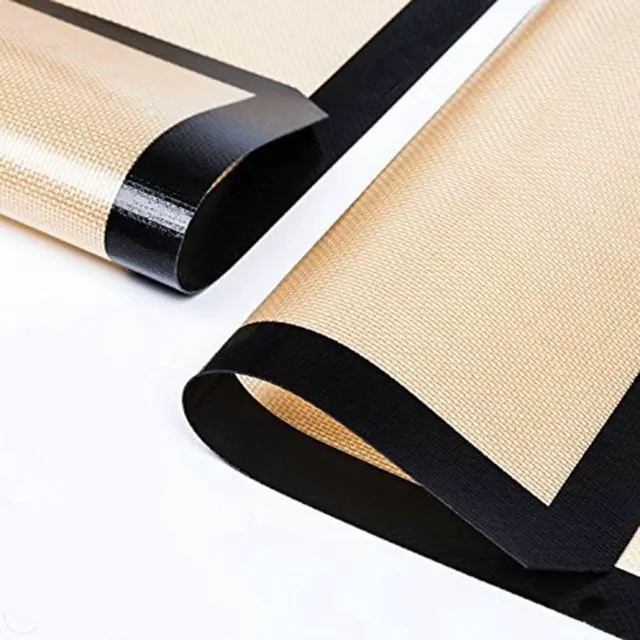 Alt view image 6 of 7 - NonStick Baking Mats for 15 inch Sheets 2-Pack | Silicone Nonstick Baking Mats 10 x 15 inches | Cookie Sheet Mat 10x15 | | Silicon Mats 15x10 in