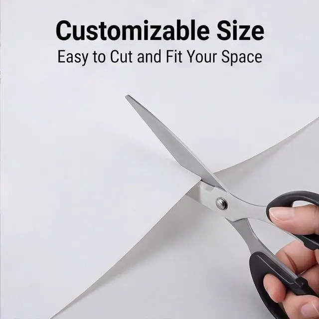 Alt view image 5 of 7 - 48 x 24Silicone mat, Large Silicone Heat-Resistant mat, Kitchen countertop Non-Slip mat, Craft Table placemat.(Translucent)