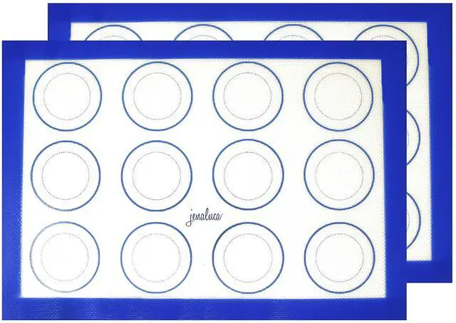 Main image of Silicone Baking Mats 2 Pack, Non-Stick, 16.5 x 11.6 inches