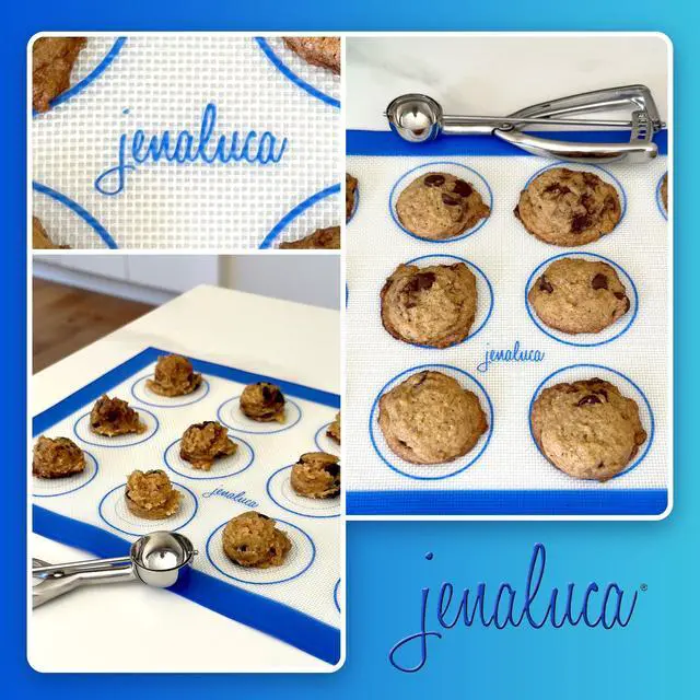 Alt view image 5 of 7 - Silicone Baking Mats 2 Pack, Non-Stick, 16.5 x 11.6 inches