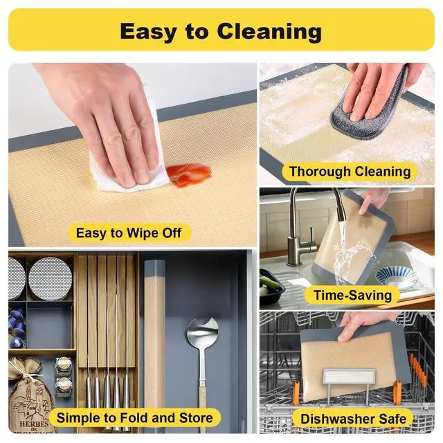 Alt view image 4 of 7 - Silicone Baking Mat, 3 Pac Silicone Cookie Sheets for 2 Baking 16.5"L x 11.6"W and 1 Pc 11.81 "L x 8.27"W Reusable Baking Mat - Non-Stick Food SafeDark Gray Oven Baking Sheet