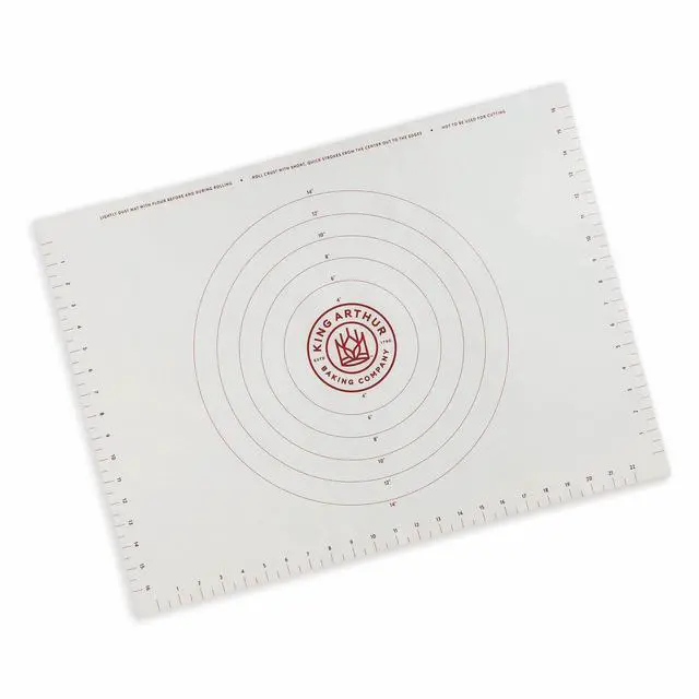 Alt view image 3 of 7 - Baking Company Rolling Mat, Non-Slip Non-Stick Silicone Baking Mat, For Kneading, Rolling, And Measuring Dough