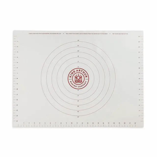 Alt view image 5 of 7 - Baking Company Rolling Mat, Non-Slip Non-Stick Silicone Baking Mat, For Kneading, Rolling, And Measuring Dough